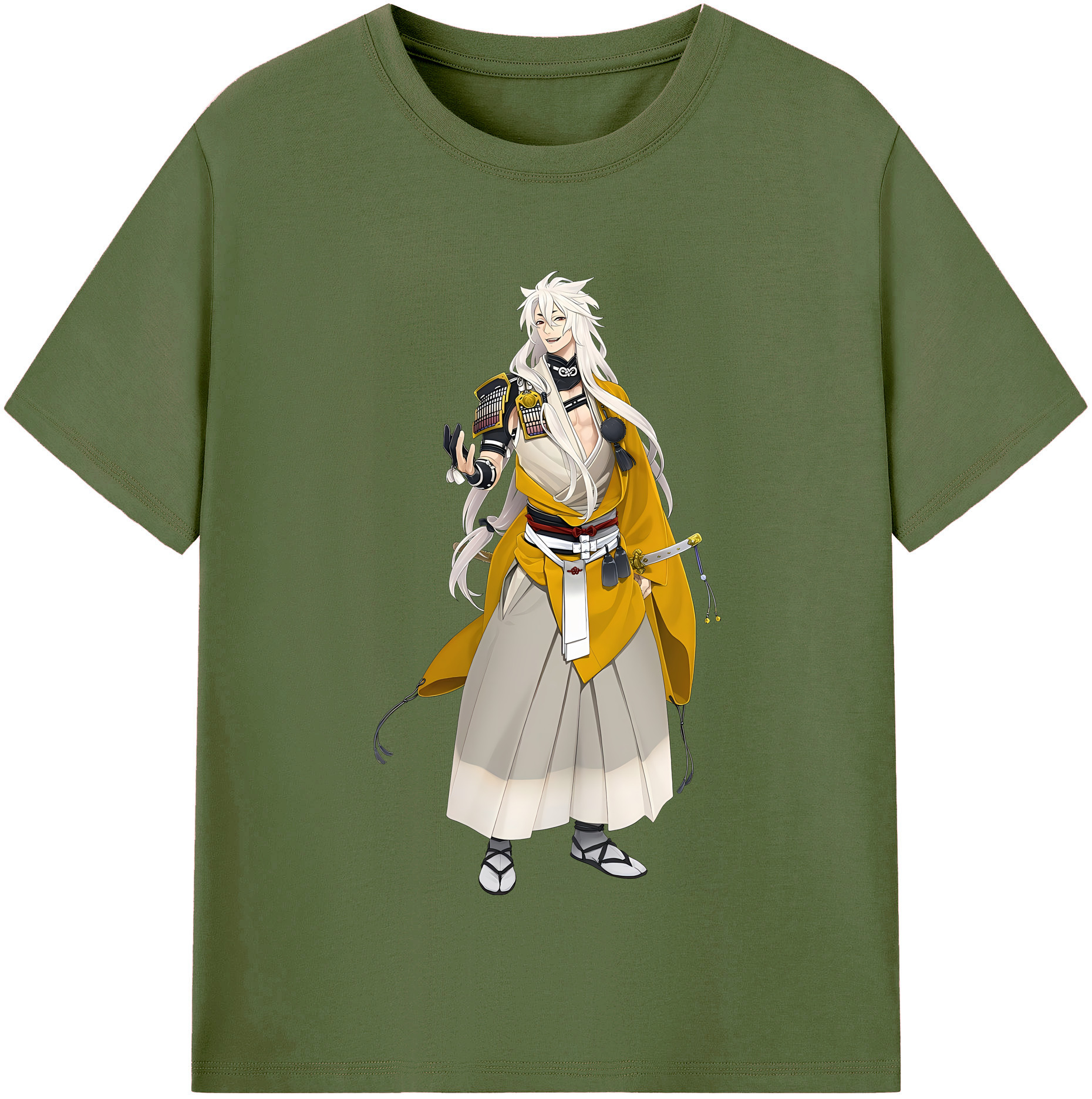 （画像用） 刀剣乱舞 Touken Ranbu 綿100％半袖Tシャツ（フロントプリント）